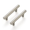 Ravinte 45 Pack 3-15/16 Inch Cabinet Handles Brushed Nickel Stainless