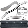 GYX COELE 4 in 1 Stainless Steel Muscle Scraper Tool,Scraping