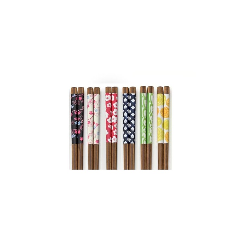 Hiranoi Chopsticks Set, Dishwasher Safe, Wakasa Lacquer, Dishwasher Safe, Painted