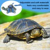 EIHI 1 Piece Leather Harness Strap for Turtles, Adjustable Small