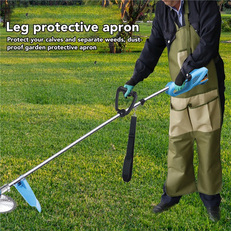 Oxford Cloth Tool Apron Adjustable Buckle Garden Leggings Apron for