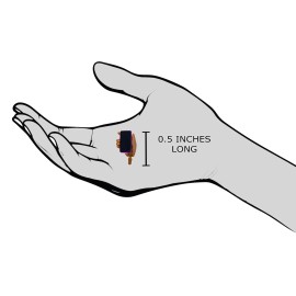 Figures Toy Company Phone Hand for FTC Ultimate 4.25 Inch Kid Figures  [Black Skin Pink Phone]