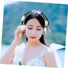 Baluue Bridal Leaf Hair Vine Handmade Soft Clay Wedding Headpiece