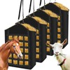 Hay Bags for Horses, 4pcs Slow Feed Hay Bags for