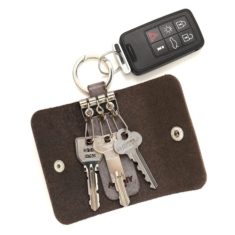 Agility affa "Balquet" Key Case, Slim, Compact, Vertical Type, 3