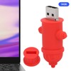 Cartoon Fire Hydrant Shaped USB Flash Drive Cute Home Office