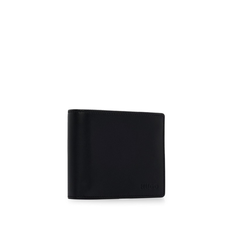 HUGO Men's Subway_Trifold Wallet, Black 1