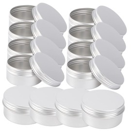 VICASKY 12Pcs Multi Function Screw Lip Balm Containers Portable Wear Resistant Cream Cases for Travel Cosmetics Storage and Daily Skincare Creams