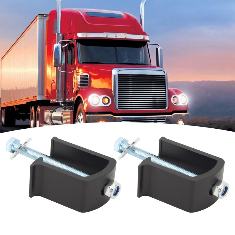 2 Set Truck Tool Box Clamp Durable Rust Proof Aluminum