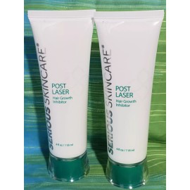 SERIOUS SKIN CARE POST LASER  hair growth inhibitor sealed NWOB *2 piece*