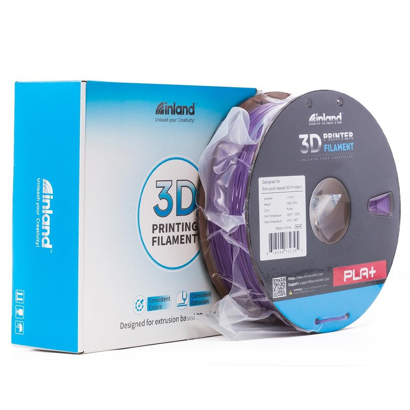 INLAND Micro Center PLA+ 3D Printing Filament 1.75mm - PLA