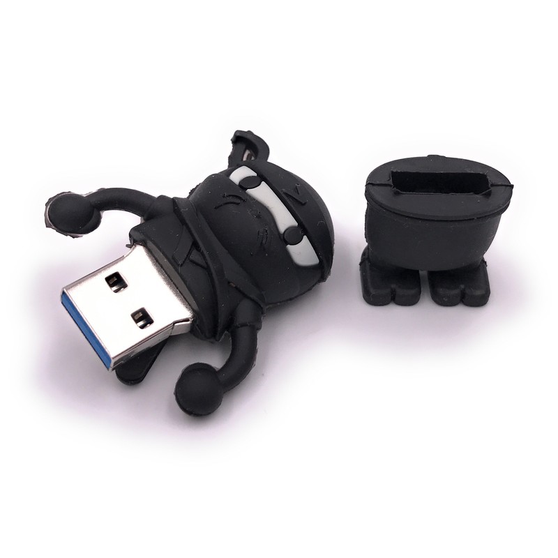 H 'Customs Ninja Martial Arts USB Flash Drive 8GB 16GB
