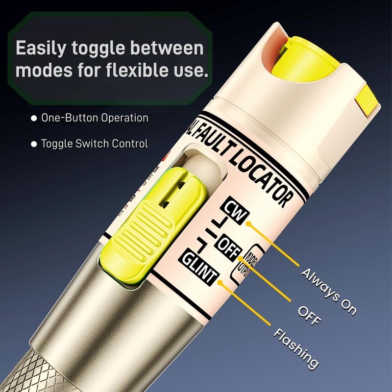 Visual Fault Locator, VFL Fiber Optic Tester Kit - Include