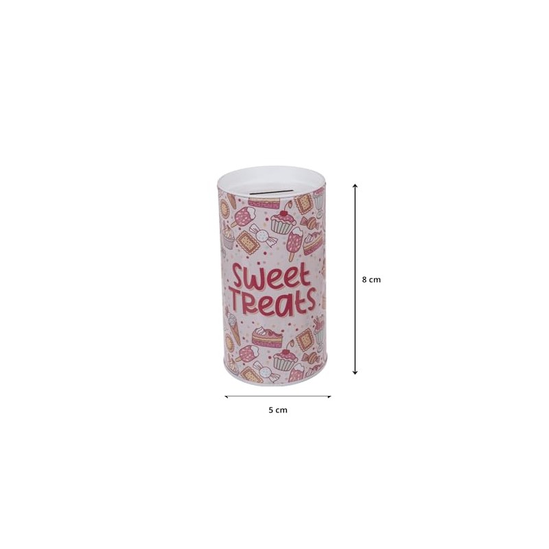 Decorative Candy and Candy Tin Money Box with Lid Food