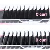 NAGARAKU Easy Fan Premade Fans Eyelash Extensions 3 Layers Self