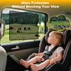 Sonnenschutz Auto Baby,Sonnenschutz Auto Seitenscheib,Autofenster Frontscheibe Verdunkeln Transparenz,Universelle Seiten Heckscheibe