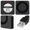 4PCS 7515 Cooling USB Blower Fan 3D Printer DC 5V