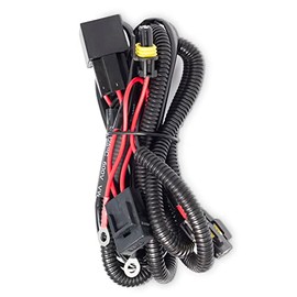 XtremeVision H11 / H8 / H9 / 880 HID Battery Wiring Relay Harness 12V 40 AMP 35W/55W