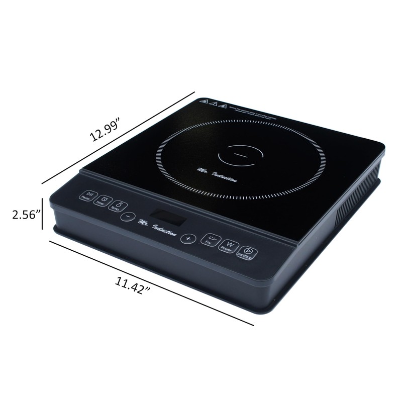 SR-1886BK: 1800W Induction Cooktop