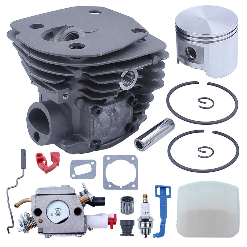 For Husqvarna Carburetor Cylinder Piston Bearing Intake Manifold For Husqvarna