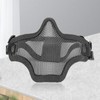 Half Face Guard Protective Steel Mesh Cool Design 54 to