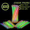 LOMIMOS 100PCS Spring Glow Sticks(8"),Glow in The Dark Party Supplies
