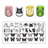 VNC Set De 21 Placas De Estampado De Uñas Vnc