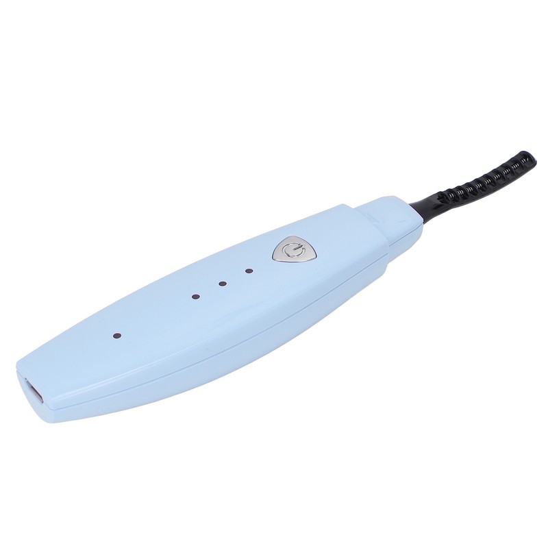 Heated Eyelash Curler USB Rechargeable Electric Lash Curling Tool for