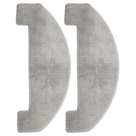 Coredy Robot Vacuum Replacement Wet-Dry Mopping Cloth Kit R750Pro, R758Pro Robotic Vacuum Cleaner, 2 Pcs