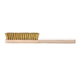 Fine brush, high stocking density, brass wire