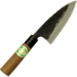 土佐刃物 包丁 黒打ち 出刃包丁 青鋼 1号 135mm