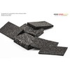Valo VT00900_1-3 Plastic Rubber Granulate Patio Pad Weatherproof for Balcony,