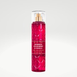 Generic Bath & Body Bourbon Strawberry & Vanilla Fine Fragrance Mist Body Spray, 8 fl oz / 236 mL (Packaging May Vary)
