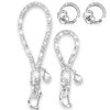 Yiflin Cute Car keychains for Women, 2 Pcs Crystal Keychain