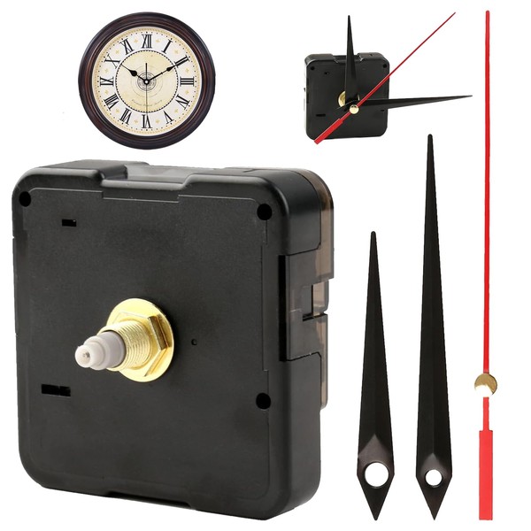 Quartz Movement for Wall Clock, Super Quiet for DIY Projects,