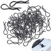 Hobbypark (100-Pack) RC Body Clips Bent R Pins Post Mount