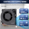 Wathai 120mm x 32mm Dual Ball Brushless Blower Fan 12V