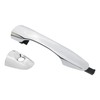 APPERFiT Exterior Door Handle w/Lock Cover End Cap for Front