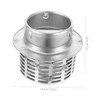 WOONEKY Stainless Steel Range Hood Cap Durable Vent Cover for