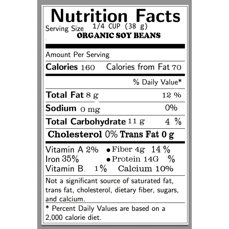 dmarketline Organic Soy beans, bulk soya soybeans Non-gmo - 10
