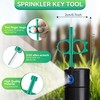 Gulfmew 5 Pcs Adjustment Tool for Hunter PGP Sprinkler Head