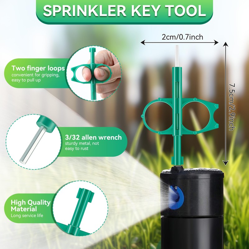 Gulfmew 5 Pcs Adjustment Tool for Hunter PGP Sprinkler Head
