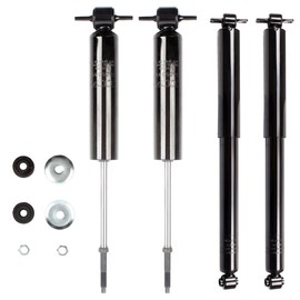 Front Rear Shocks Struts (4Pcs) Abrillvt Struts Shock Absorbers Fits 96-13 for Chevy Express 2500,96-13 for Chevy Express 3500,96-13 for GMC Savana 2500/3500 with 344265 344262 Auto Shocks Sets
