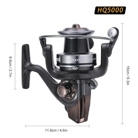 Spinning Fishing Reel 13BB+1 Ball Bearings 3000-10000 Series Boat Sea Fishing Spinning Reel
