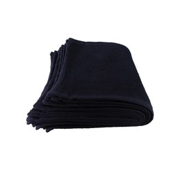 Comair 7001198 Eye Cloth 30 x 15 cm Pack of 10 100% Cotton Black