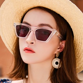 OCCI CHIARI Reader Sunglasses Women 0.75,UV Protection Outdoor Reading Glasses 0.5 0.75 1.0 1.5 2.0 2.5 3.0 3.5 4.0 (Transparent, 75)
