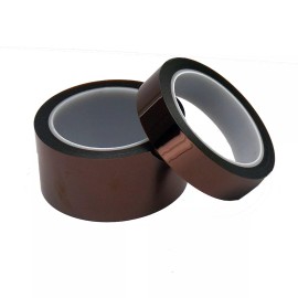 PBTP Powder Coating Masking Tape Polyimide Silicone 1/2" X 36 Yds 3.5 Mil - 600 F