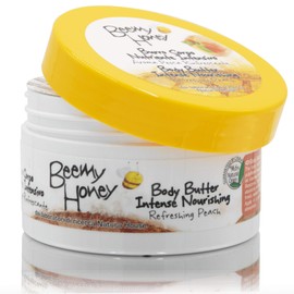 Honey peach Body Butter (200ml) Beemy Honey Body Cream