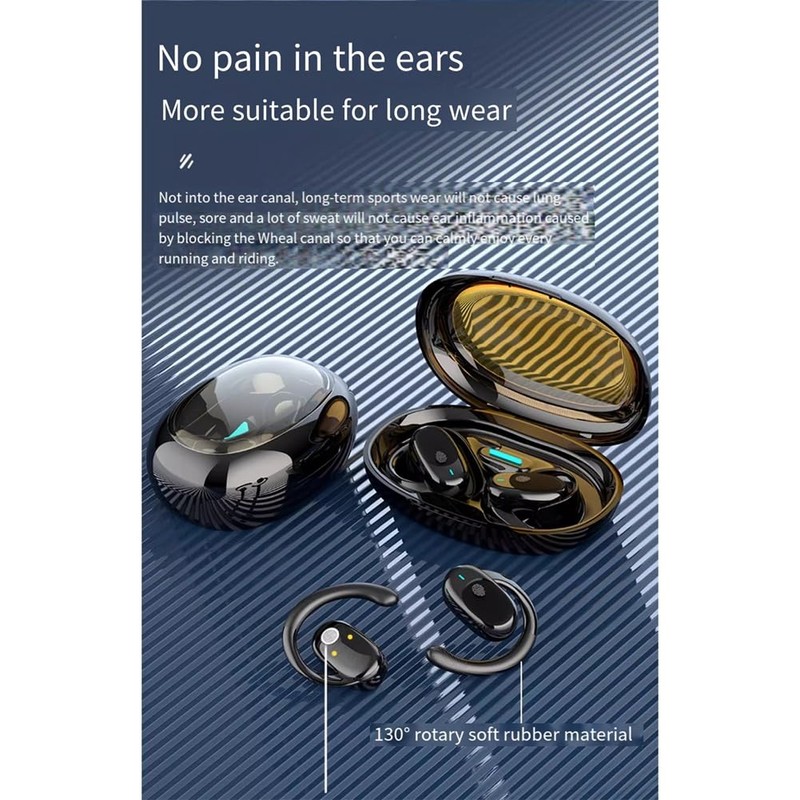 Fahgaer Air Conduction Earphone Hanging Ear Wireless Headset Bluetooth 5.3
