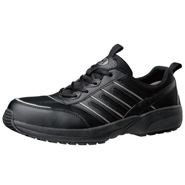 Midori Safety SL601 Men's Safety Work Shoes, Japan Safety Appliances Association (JSAA) Certified, Lightweight - black